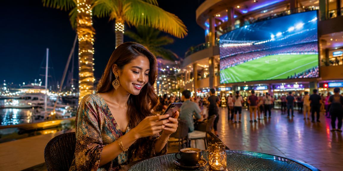 Pengguna di Langkawi melakukan pertaruhan bola sepak bergaya tempatan melalui re7