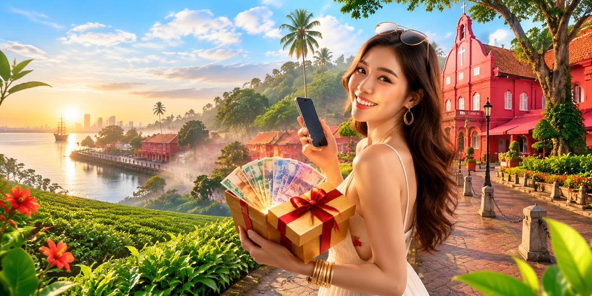 Pengguna di Melaka mengakses kasino mudah alih re7 bergaya tempatan