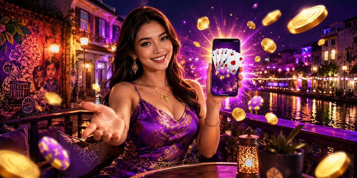 Permainan rummy bergaya Melayu di Pulau Pinang dengan pengalaman re7